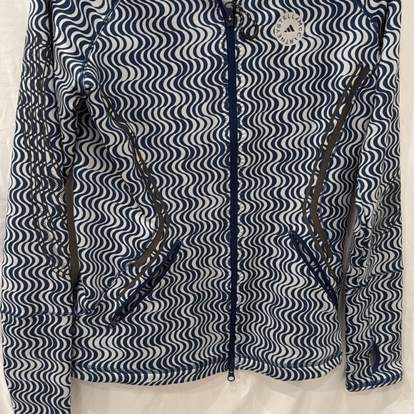 Adidas by Stella McCartney Women's Blue Truepace Track Jacket Size large - Picture 8 of 10